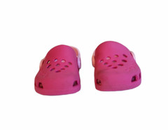 CROCS Forever Kids Clogs Slip on Summer Water Shoes Pink Size C4