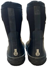 Bogs K Grasp Rain Boots Youth Size 13 Black Waterproof Insulated Snow Winter
