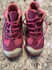 merrell waterproof big kids us size 2 eu 33 hiking boots Red Pink Youth Shoes