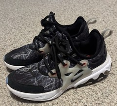Nike React Presto Trouble at Home Sneakers US Size 6.5Y Lightning