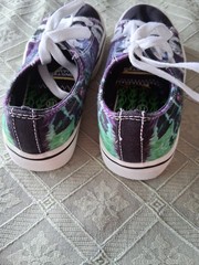 Monster Jam-Grave Digger-Canvas Upper Lace Up Sneakers- Kids Size 11