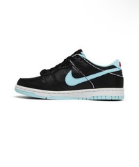 NEW Nike Dunk Low SE Barber Shop Black Retro Blue SB RARE 2022 DN3351-001 Size 5