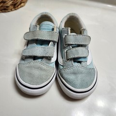 Vans Off The Wall Sk8 Mid Black + Blue Shoes Size 8