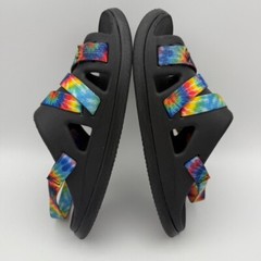Chaco Chillos Sport Slides Tie Dye Sandals Kids Child Footwear Hiking Size 4