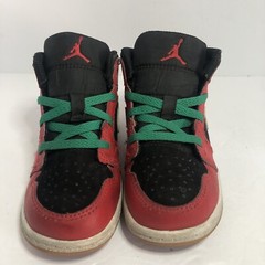 Nike Jordan 1 Mid SE (TD) Size 8c DQ8420 006 XMas/Holiday Edition RARE