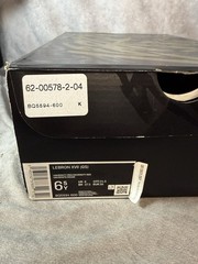 NIKE LEBRON 17 XVII (GS) UNIVERSITY RED SZ 6.5 Y BQ5594-600 With original Box