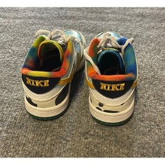 Nike SB Dunk Low Ben & Jerrys Chunky Dunky Youth 1Y Cow Print Tie Dye No Box