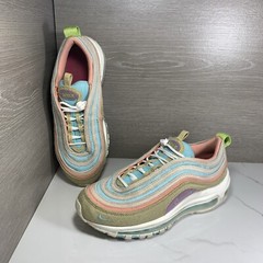 Nike Air Max 97 SE GS Shoes Copa Sail Wheat Grass DQ4126 400 Size 6Y