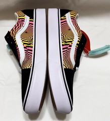 Vans Jr Unisex 5.5 Gradient Checking Comfycush Old School Multicolor Shoe Skater