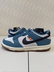Nike Dunk Low SE Blue White Brown Unisex Kids‘ Sneakers Size 7Y DC9561-400