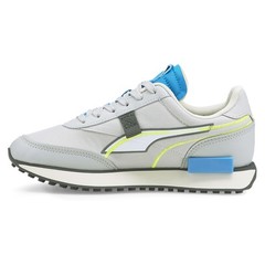PUMA Future Rider Twofold Lace Up Youth Boys Grey Sneakers Casual Shoes 382031-