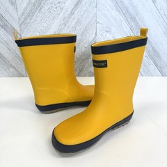 Pendleton Rubber Rain Boots Waterproof Pull On Yellow Kids NEW NWOT