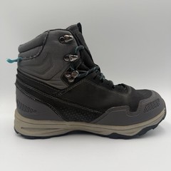 Vasque Breeze AT UltraDry Hiking Boots Youth 4 Gray Blue Outdoor Waterproof