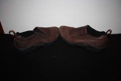Merrell J60523 Jungle Mock Brown Nubuck Leather Hiking Shoes Youth Kids Size 5