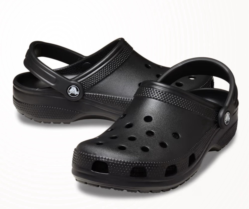 Crocs Black J1 – Junior 1 Classic Clog New With Tags Fast Shipping.