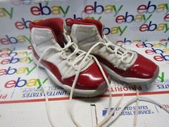 2022 Nike Air Jordan 11 Retro GS Cherry Youth Size 3.5Y Red Shoes 378038 116