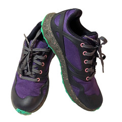 Merrell Altalight Low Acai Purple & Black Hiking Trail Sneakers Youth Size 13