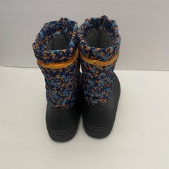 Bogs Snow Shell Digital Maze Winter Snow Boots Kids Youth Size 1 Black