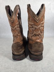 Durango Kid’s Saddle Western 8″ Boot 5M Brown DBT0166 Youth Cowboy Work ✔️ Photo