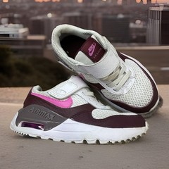 Nike Air Max Systm PS Sz 10.5C White Kids Preschool Casual DQ0285