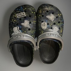 Crocs Unisex Classic Star Wars Clog With Jibbitz Baby Yoda/Grogu Youth Size 4