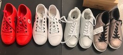 Forever Link Classic-1 Low Top Faux Leather Lace Up Multicolor Unisex Kids 8