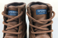 Sperry Top Sider Youth Size 12 M Port Rain Boot Tan/Brown 261491 NEW