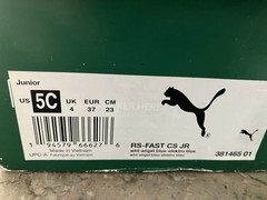 NWB. Puma Running System RS-Fast CS Courtside Sneakers Shoes Kids 11C Woman’s 6