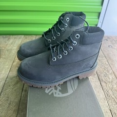 Timberland 6in Premium Boot Forge Grey Boots Classic 13 Youth New In Box