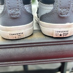 Converse Pro Blaze Strap Kid Toddler Shoes Size 6 Blue A0552C Sneakers Leather