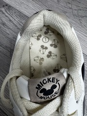 Disney Mickey Mouse Children’s Character Shoes Sneakers White Kids Sz 1