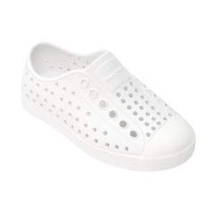 Native Shoes Jefferson Child Lightweight Waterproof Sneakers Shell White