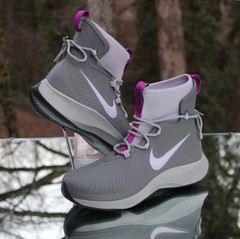 Nike Binzie Boot Smoke Grey Size 5Y Violet Frost BQ5380-003
