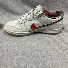Nike Dunk Low GS “ Multi – Color Paisley Size 6y Used With No Box