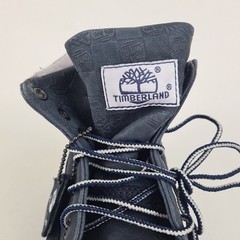 🚨 Timberland Roll Top Thermal Little Kids Boots 22716 Navy Leather Size 2Y