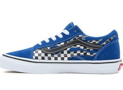 VANS FLAME OLD SKOOL CHECKERBOARD REFLECTIVE SIZE 5Y/6.5W NWB RARE (VN0A4UHZ7WM)