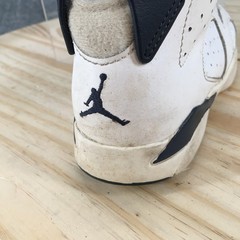 Air Jordan 6 Retro PS Midnight Navy Shoes Youth 3 M Sneakers Leather White Blue