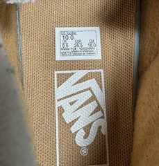 Vans Sk8-Mid Reissue V MTE-1 Toddler Sz 10 Khaki Shearling Easy Fasten Straps