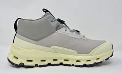 On Cloudhero Mid Waterproof Silver/Seedling Colorway Size 3.5 Youth Hiking NWB