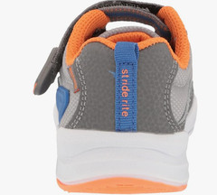 Stride Rite Boys M2P Journey 2 Sneaker, Grey Blue Orange Size 3 M US