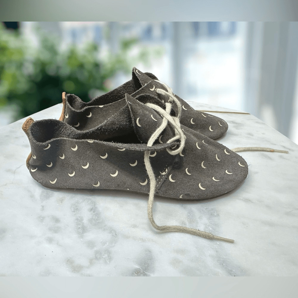 Zuzii handmade in LA Italian Calf Suede Leather Boots moccasins Shoes Size 11
