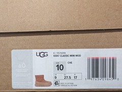 Ugg Australia Kids Classic Mini Mod Boots Size 10 NIB