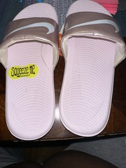Nike Kawa Slide Arctic Pink And Rose Gold Size 5Y