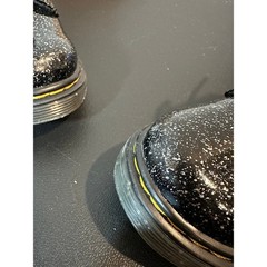 Dr. Martens 1460 T Toddler Boots Black Cosmic Glitter Lace Up Side Zip Size 9 US