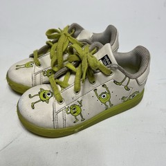Monsters Inc. x Adidas Stan Smith ‚Mike Wazowski‘ FZ2706 Shoes Kids Size K8