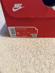 Nike Air Max Systm (GS) Black Gray Gold Unisex Kids Athletic Shoes 6Y