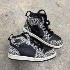 Nike Air Jordan 1 Retro ‘Elephant Print’ Toddler Sneakers 826715-013- SZ 10 C