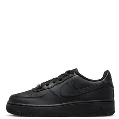 Nike Air Force 1 LE Big Kids Sz 4.5Y Triple Black Shoes Sneakers FV5951 001 NEW