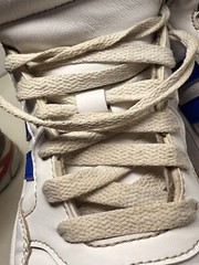 Adidas Post Move Mid Top Cloudfom White & Blue Basketball Shoes Sz 5 Big Kids