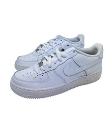 Nike Air Force 1 LE GS Sneaker Size 7 Youth White/White
